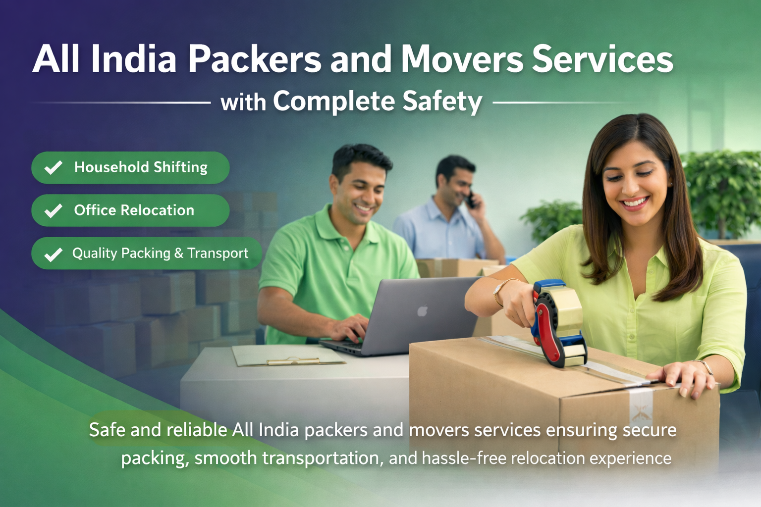 All India Packers and Movers promo